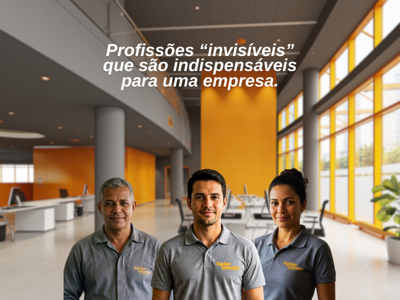 As profissões “invisíveis” que fazem tudo funcionar